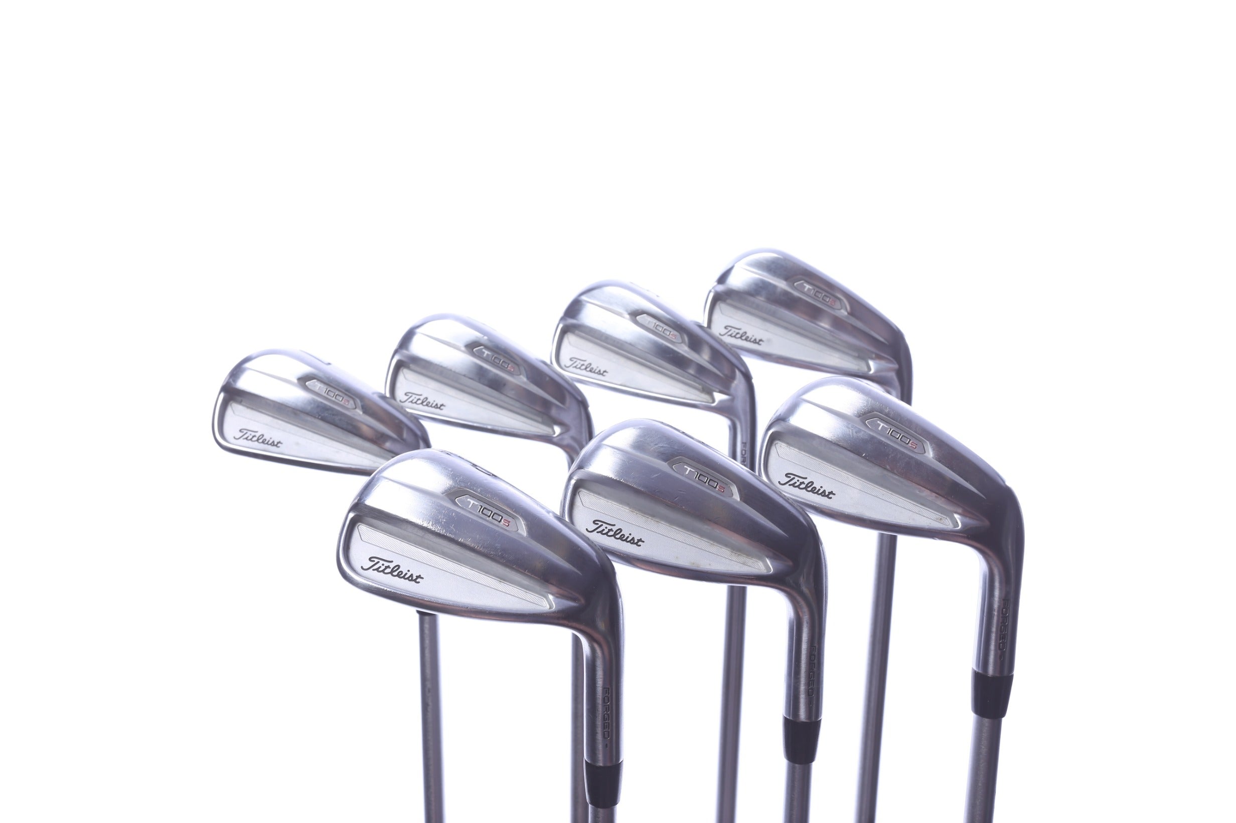 Used Titleist 2021 T100S Iron Set - Right-Handed - 4-PW - Stiff Flex