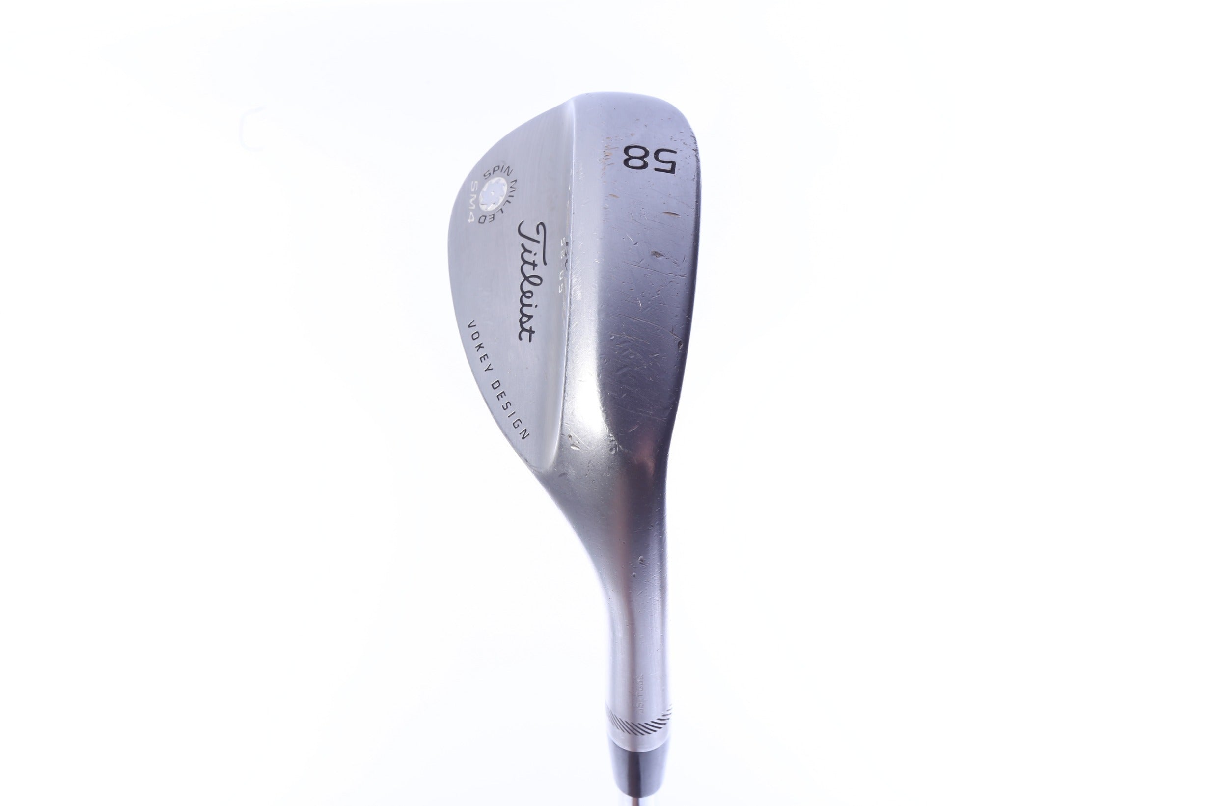 Used Titleist Vokey SM4 Tour Chrome Lob Wedge - Right-Handed - 58 Degrees - Wedge Flex