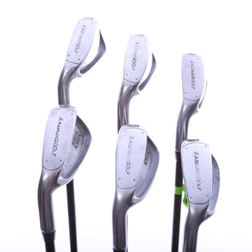 Used Adams Idea Iron Set - Left-Handed - 5-PW - Stiff Flex-Next Round
