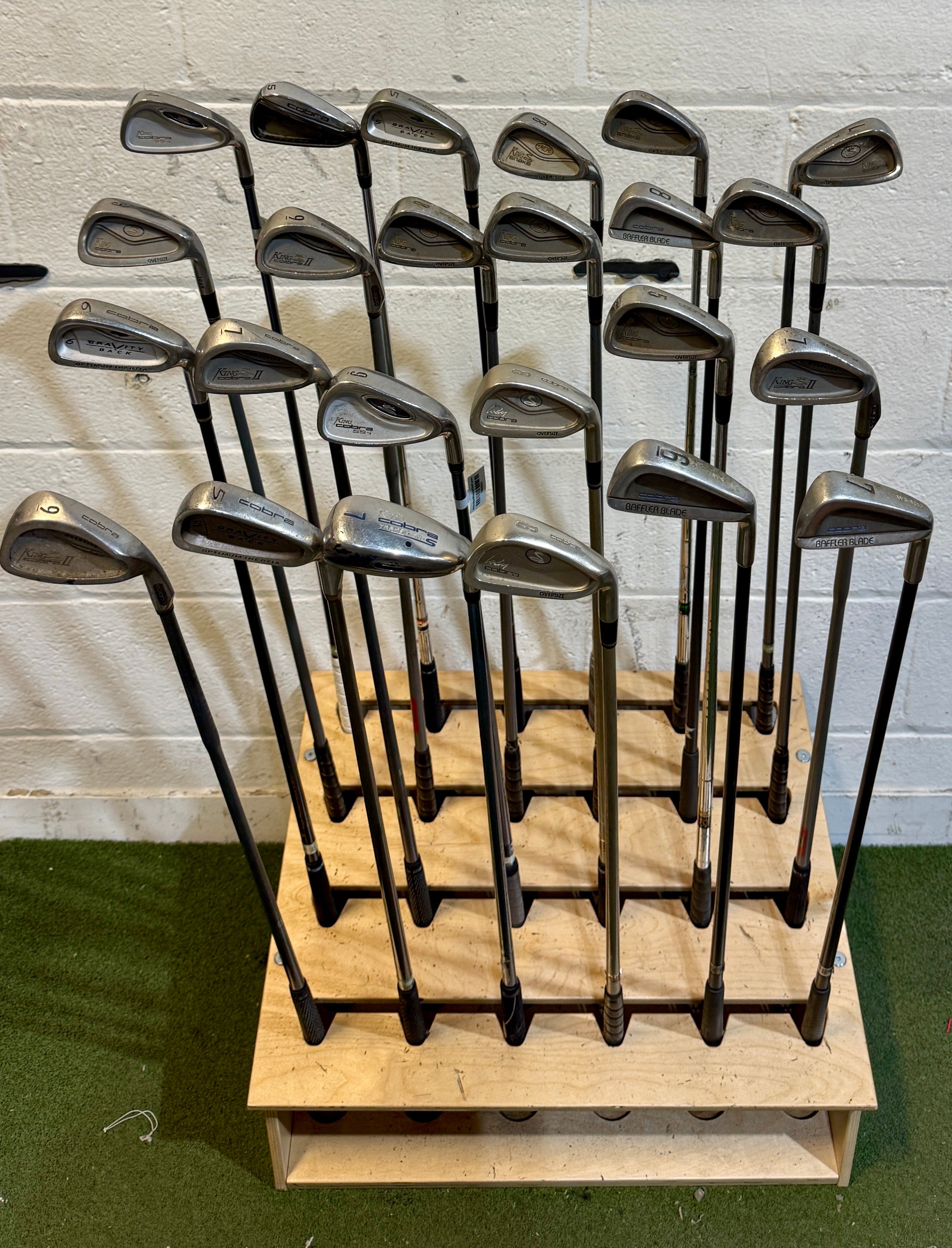 Wholesale Lot of 45 Golf Clubs - Cobra Single Irons-Next Round
