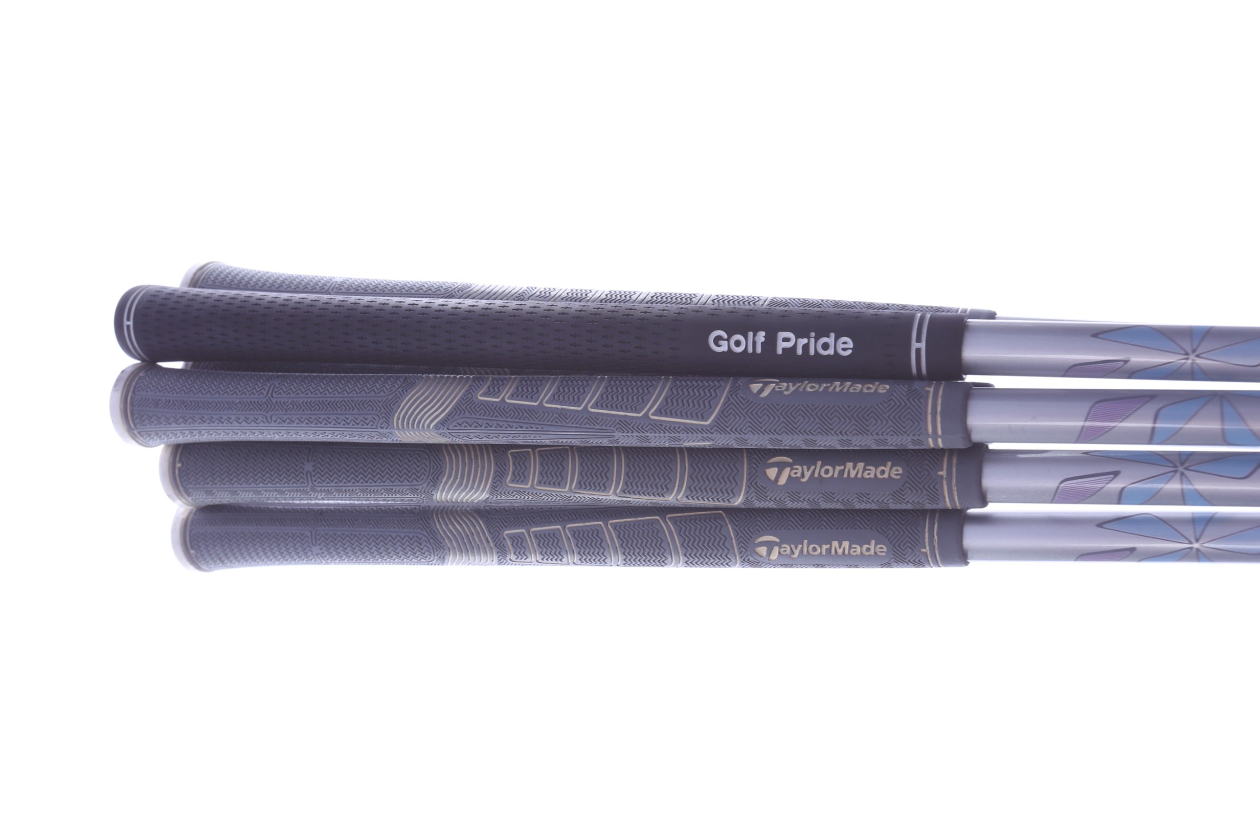 Used TaylorMade Kalea Charcoal Blue No Bag Complete Set - Right-Handed - Driver, 3W, 5W, 5H, 6H, 7-PW, SW - Ladies Flex