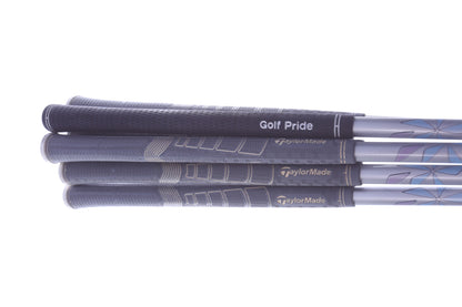 Used TaylorMade Kalea Charcoal Blue No Bag Complete Set - Right-Handed - Driver, 3W, 5W, 5H, 6H, 7-PW, SW - Ladies Flex