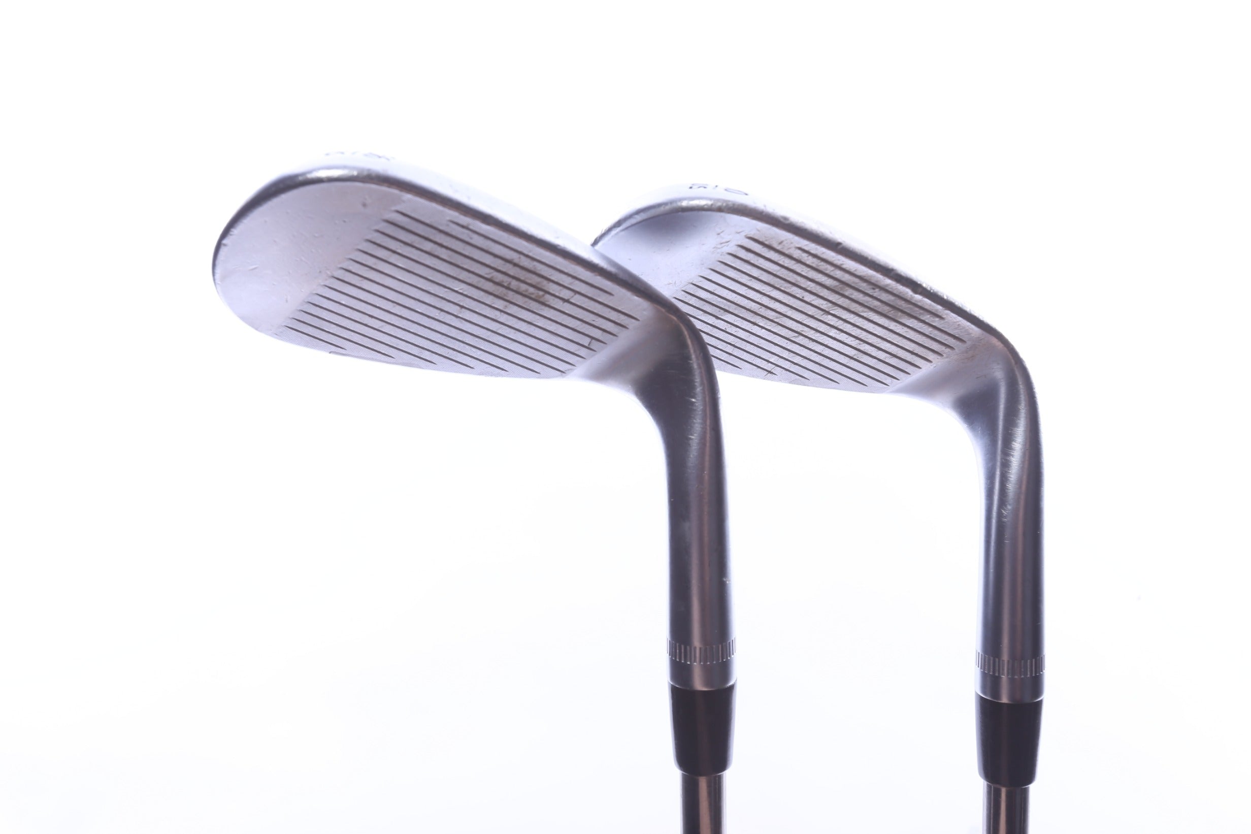 Used Callaway MD5 JAWS Chrome Wedge Set - Left-Handed - 56*, 60* - Seniors Flex-Next Round