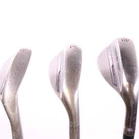 Used Titleist Vokey SM10 Nickel Wedge Set - Right-Handed - 48*, 54*, 58* - Stiff Flex-Next Round