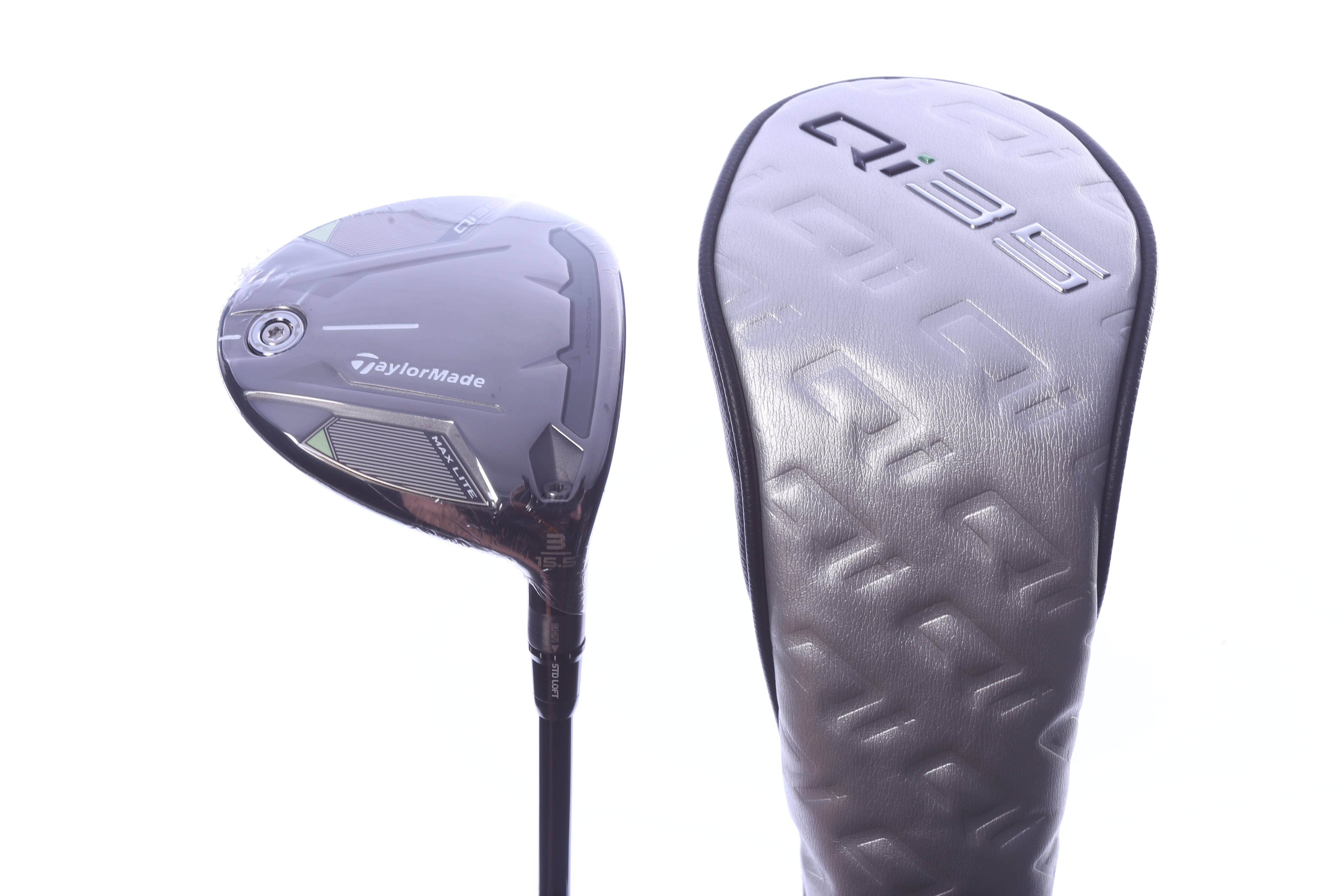TaylorMade Qi35 MAX Lite 3-Wood - Right-Handed - 15.5 Degrees - Stiff Flex