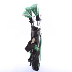 Used MacGregor Tourney MT JR Kids Set - Right-Handed - 1W, 3W, 4H, 5I, 7I, 9I, Putter - Youth Flex-Next Round