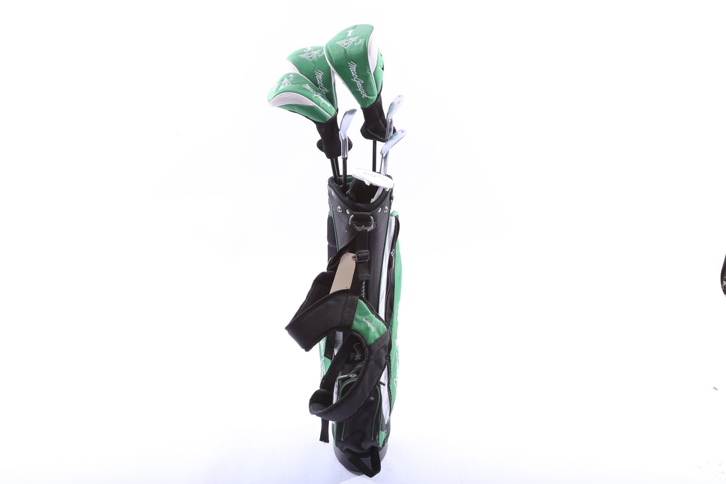 Used MacGregor Tourney MT JR Kids Set - Right-Handed - 1W, 3W, 4H, 5I, 7I, 9I, Putter - Youth Flex-Next Round