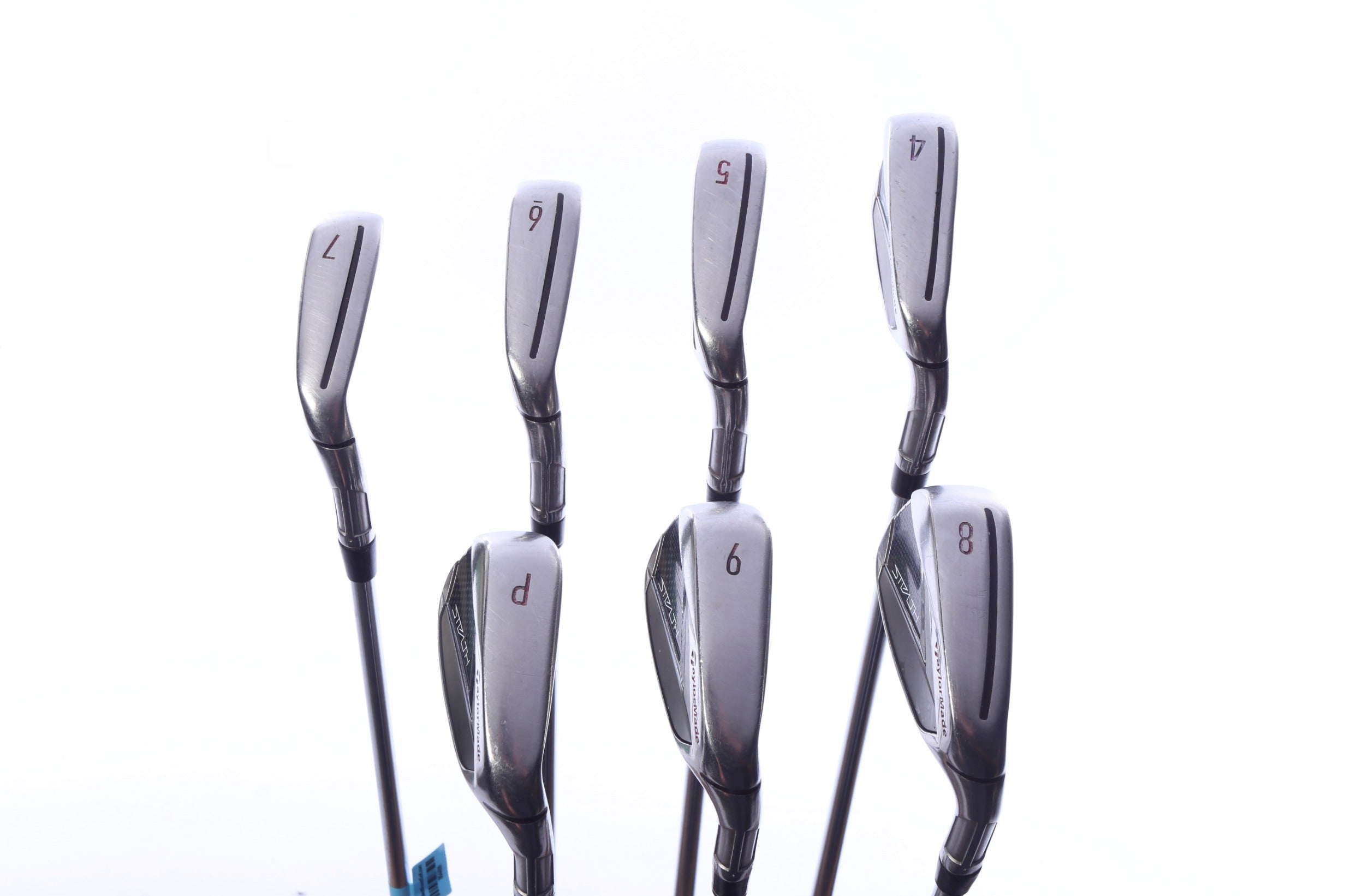 Used TaylorMade STEALTH Iron Set - Right-Handed - 4-PW - Stiff Flex
