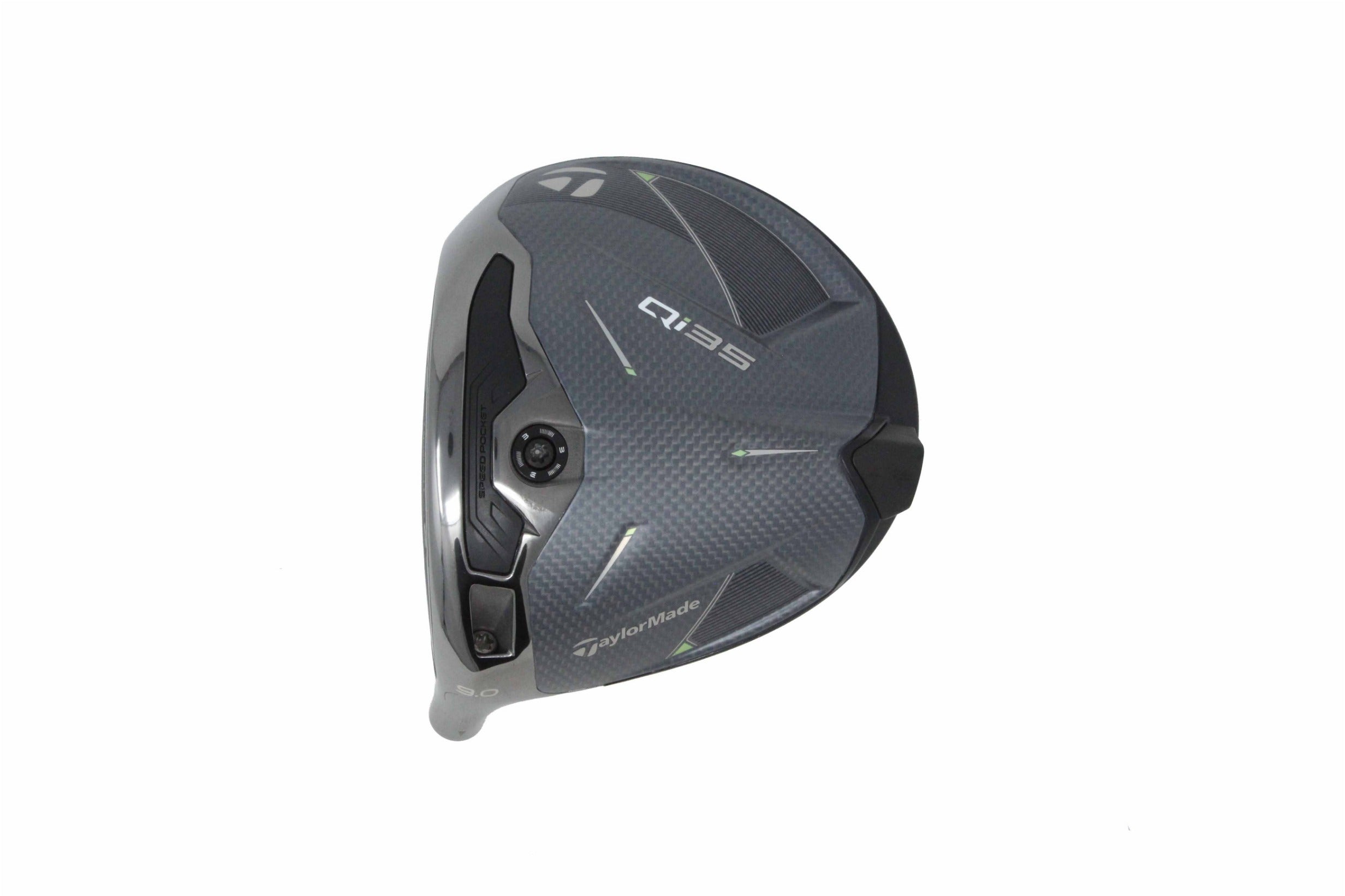 Used TaylorMade Qi35 Driver - HEAD ONLY - Left-Handed - 9 Degrees