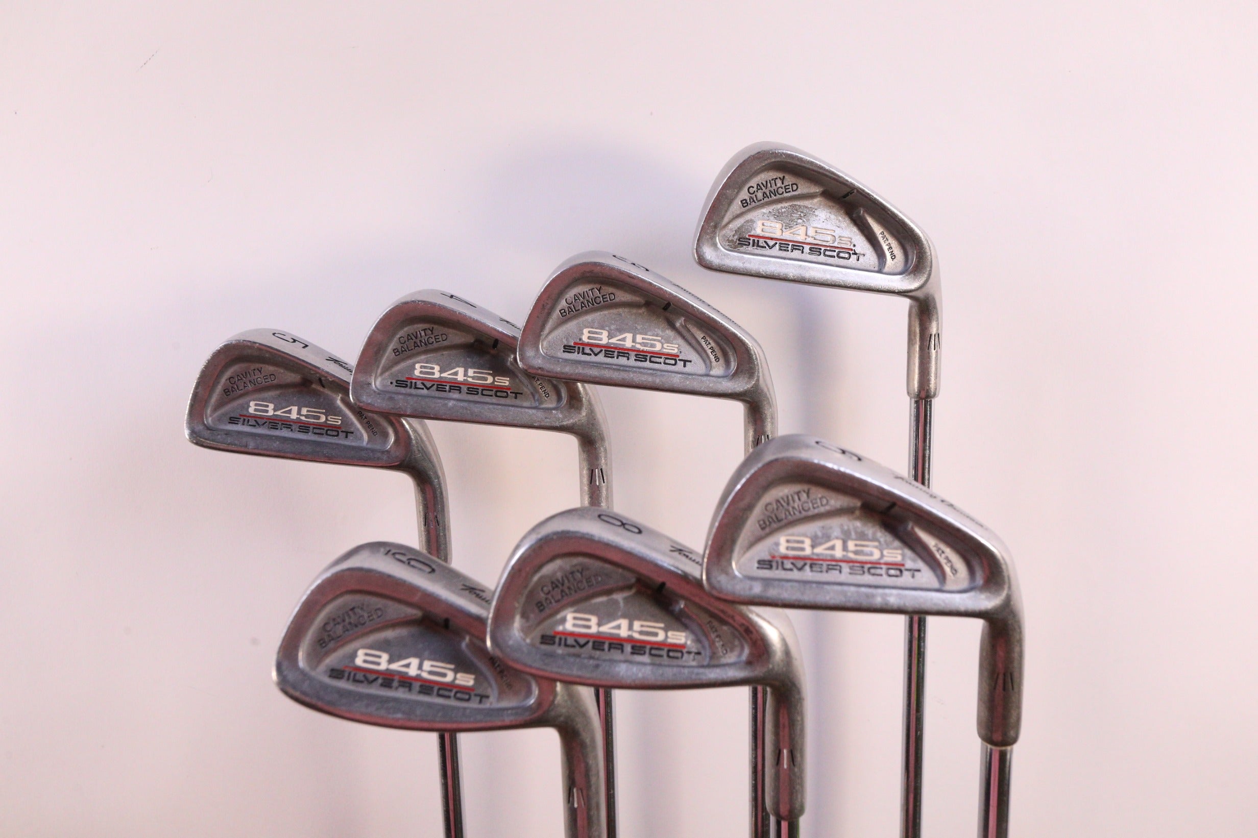 Tommy Armour 845s deals Silver Scott iron 6 piece set RH steel shaft RH 4-7 P,S