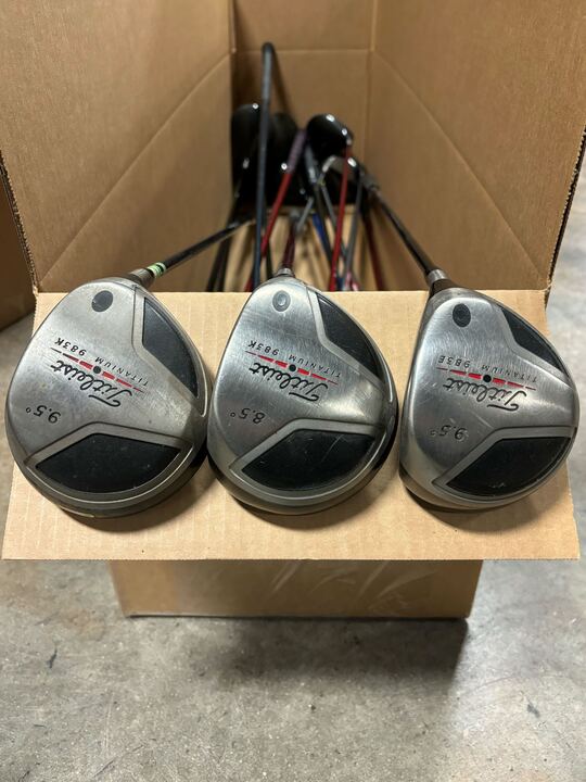 Wholesale Lot of 15 Titleist 983K and 983E Drivers-Next Round