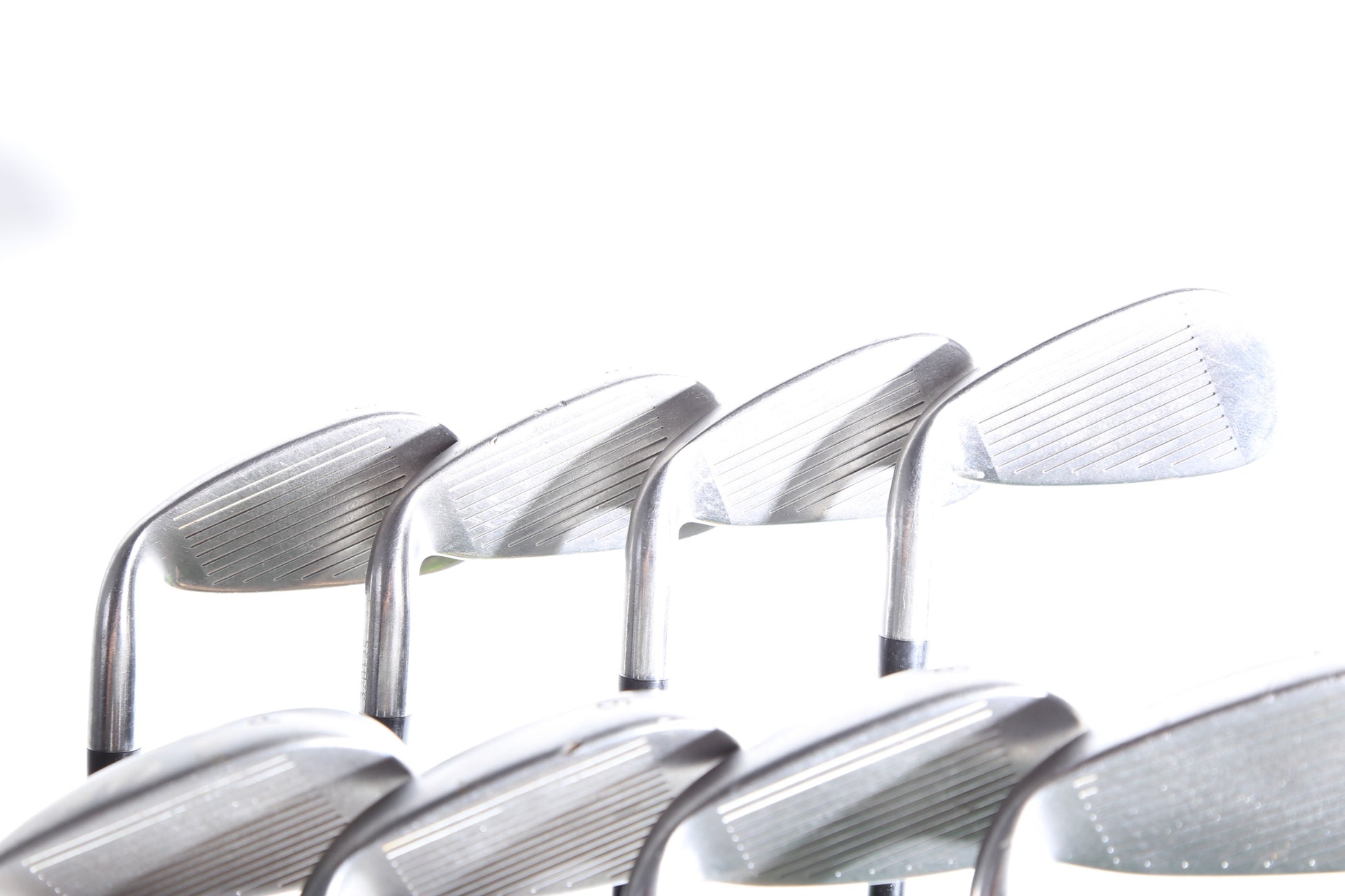 Used TaylorMade rac OS 2005 Iron Set - Right-Handed - 3-PW - Regular Flex-Next Round