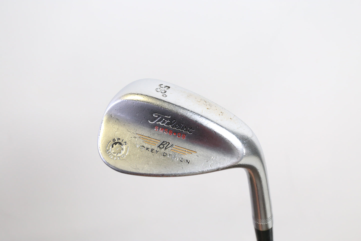 Used Titleist Vokey Spin Milled Lob Wedge - Right-Handed - 58 Degrees - Stiff Flex