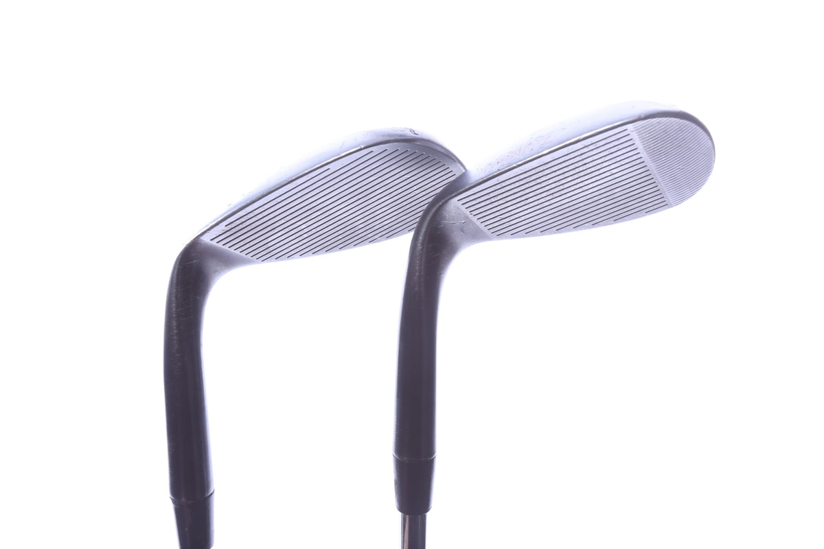 Used Cleveland RTZ Black Satin Wedge Set - Right-Handed - 56*, 60* - Regular Flex-Next Round