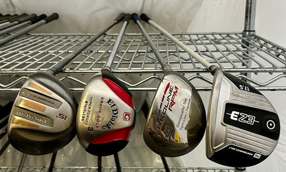 Wholesale Lot of 40 Golf Clubs - Assorted Fairway Woods-Next Round