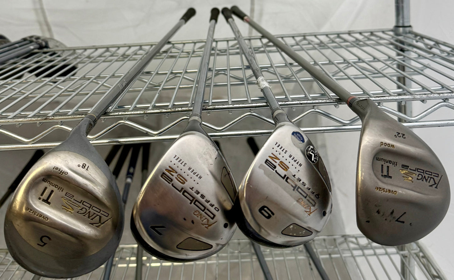 Wholesale Lot of 30 Golf Clubs - Callaway & Cobra Fairway Woods-Next Round