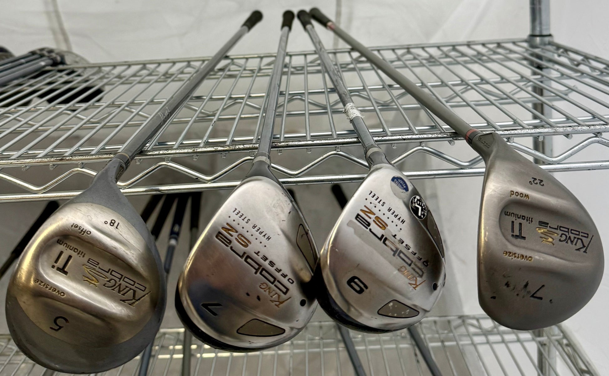 Wholesale Lot of 30 Golf Clubs - Callaway & Cobra Fairway Woods-Next Round