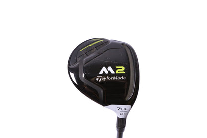 Used TaylorMade M2 2017 7HL-Wood - Right-Handed - 24 Degrees - Seniors Flex