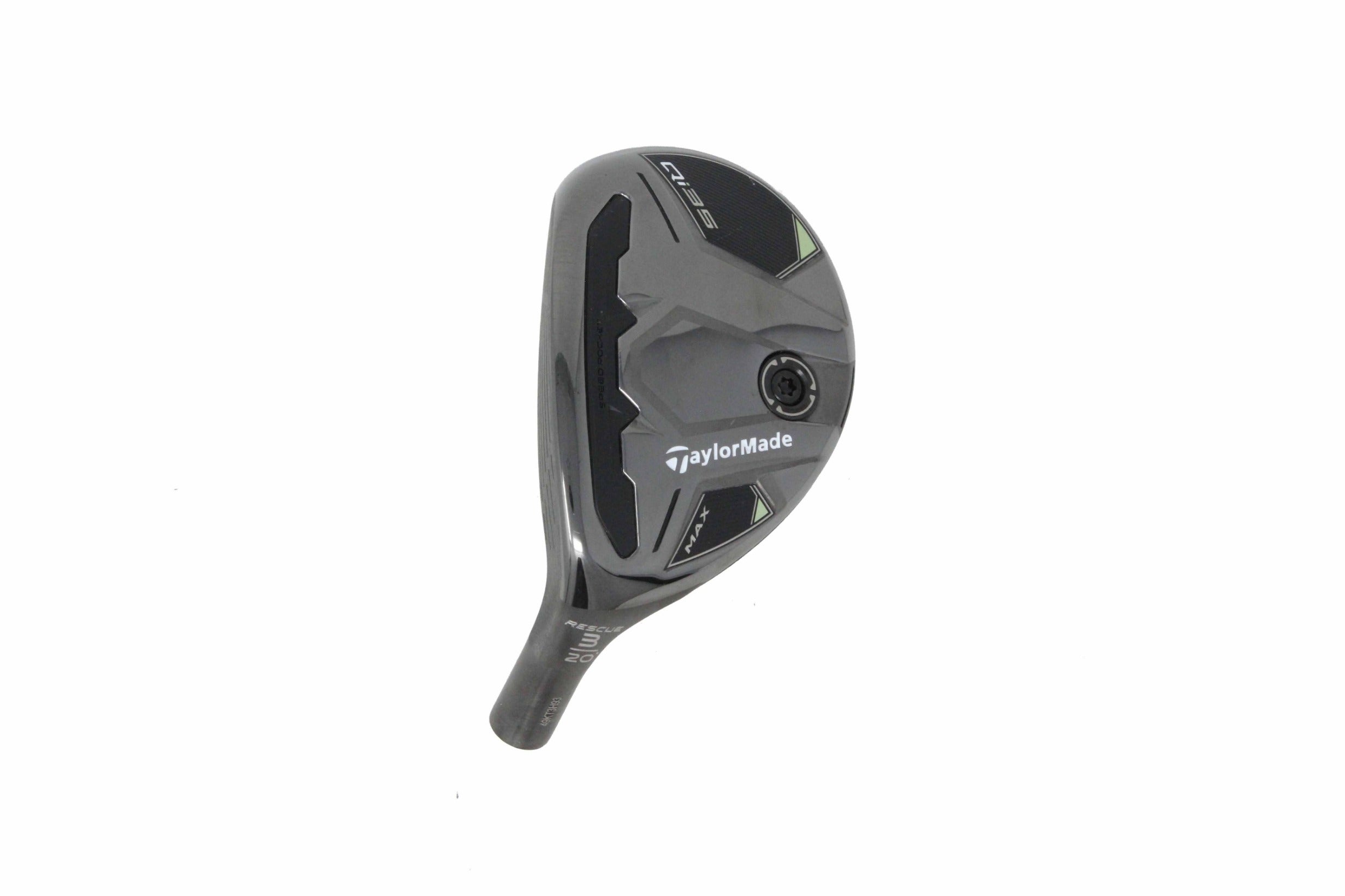 Used TaylorMade Qi35 MAX Rescue 3H - HEAD ONLY - Left-Handed - 20 Degrees