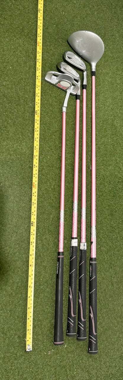 Wholesale Lot of Kids Sets - Right-Handed U.S. Kids Golf and Power Bilt Clubs-Next Round