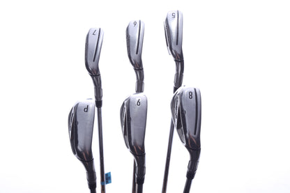 Used TaylorMade SIM2 MAX OS Iron Set - Right-Handed - 5-PW - Stiff Flex