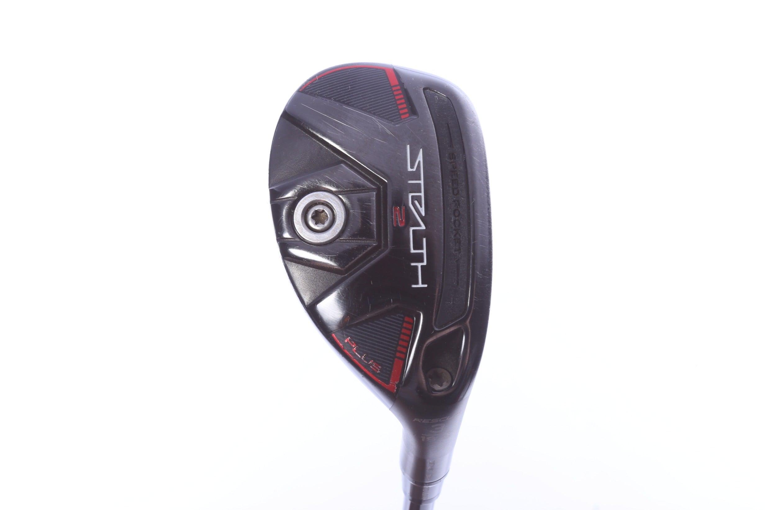 Used TaylorMade STEALTH 2 PLUS Rescue 3H Hybrid - Right-Handed - 19.5 Degrees - Stiff Flex-Next Round