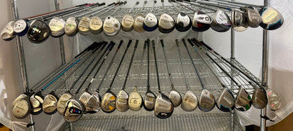 Wholesale Lot of 40 Golf Clubs - Assorted Fairway Woods-Next Round