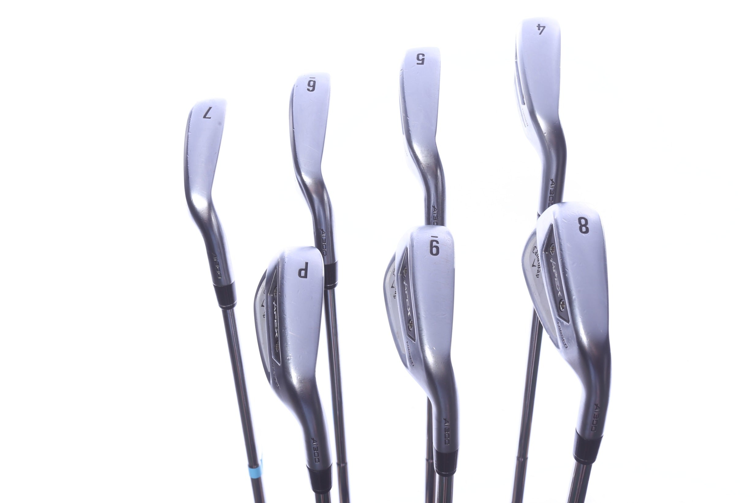 Used Callaway Apex Ai300 Iron Set - Right-Handed - 4-PW - Stiff Flex