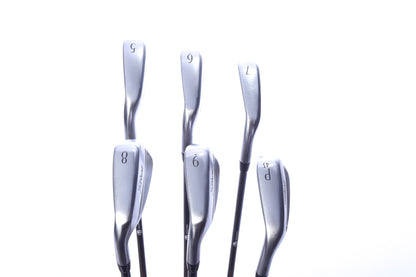 Used Titleist T350 Iron Set - Left-Handed - 5-PW - Seniors Flex