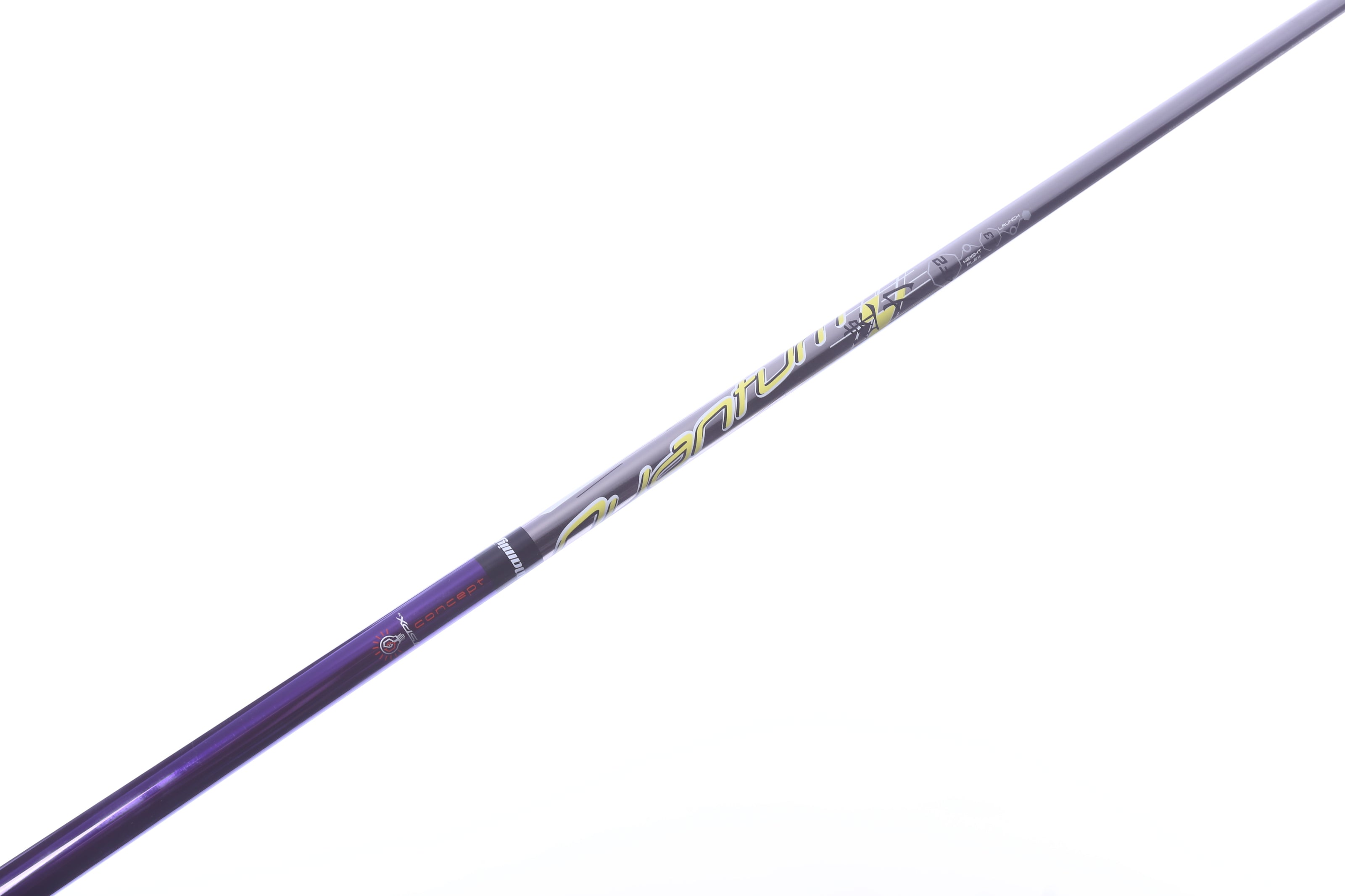 Ust Mamiya  Quantum Purple Driver Shaft Seniors Flex Graphite - 46 in - No Adapter