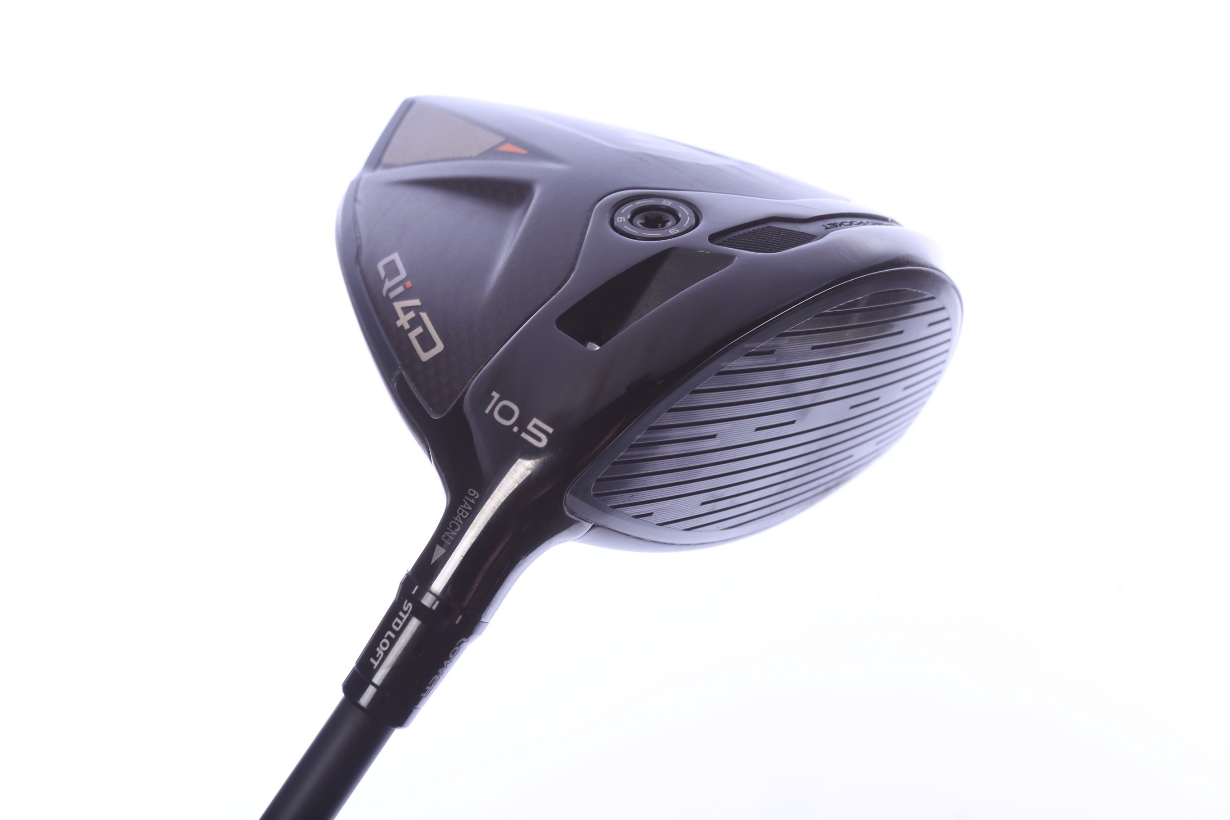 Used TaylorMade Qi4D Driver - 10.5 Degrees - Stiff Flex Mitsubishi REAX - Right-Handed