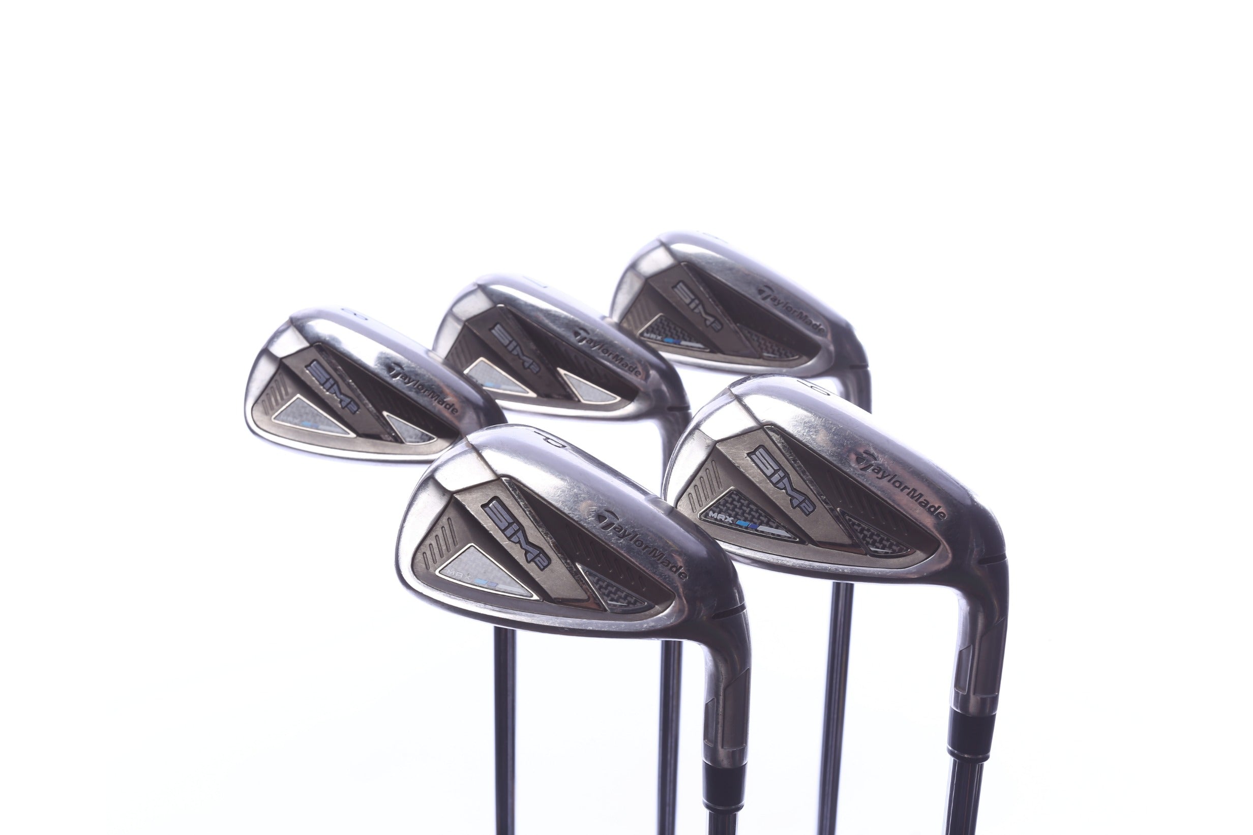 Used TaylorMade SIM2 MAX Iron Set - Right-Handed - 6-PW - Regular Flex