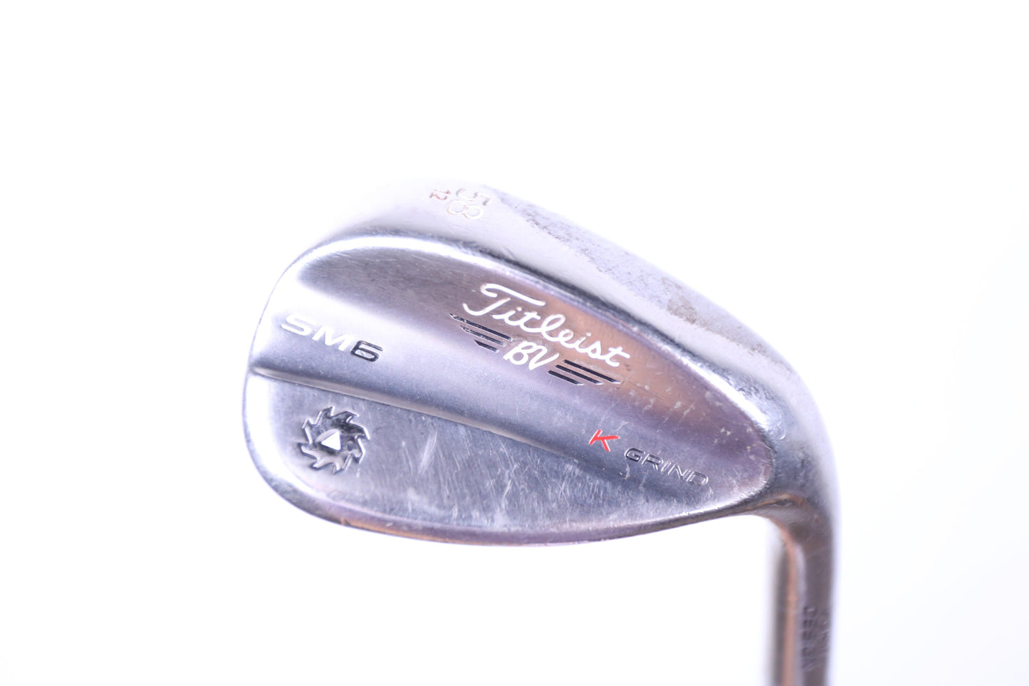 Used Titleist Vokey SM6 Tour Chrome Sand Wedge - Right-Handed - 58 Degrees - Wedge Flex-Next Round