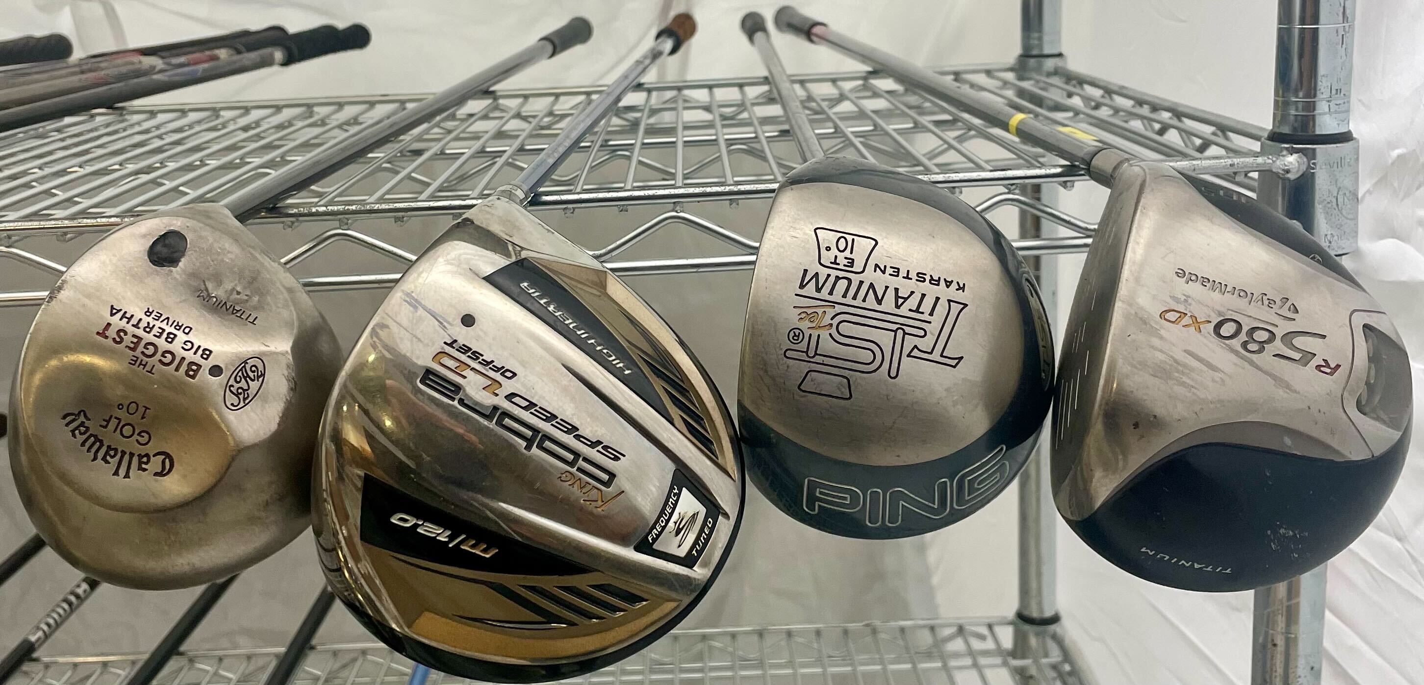 Wholesale Lot 20 Golf Clubs - Assorted Drivers-Next Round