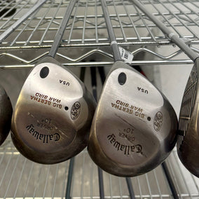 Wholesale Lot of 30 Golf Clubs - Callaway Drives & Cobra Fairway Woods-Next Round