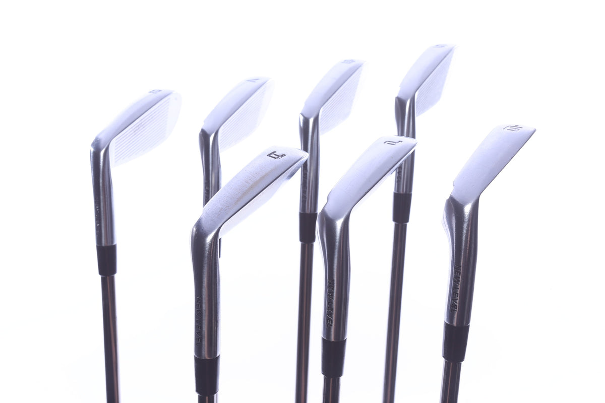 Used New Level 902-PD Forged Iron Set - Right-Handed - 5-PW, AW - Seniors Flex