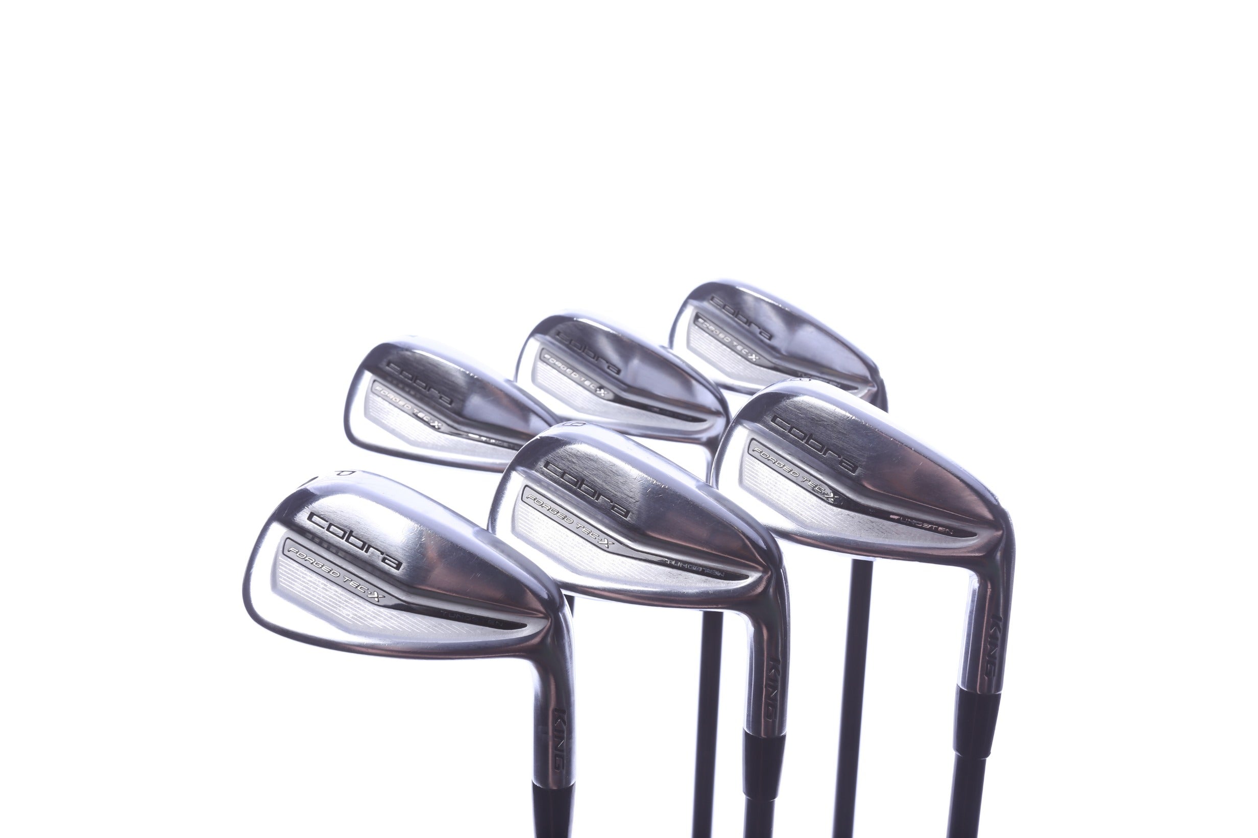 Used Cobra King Forged TEC X Iron Set - Right-Handed - 5-PW - Regular Flex