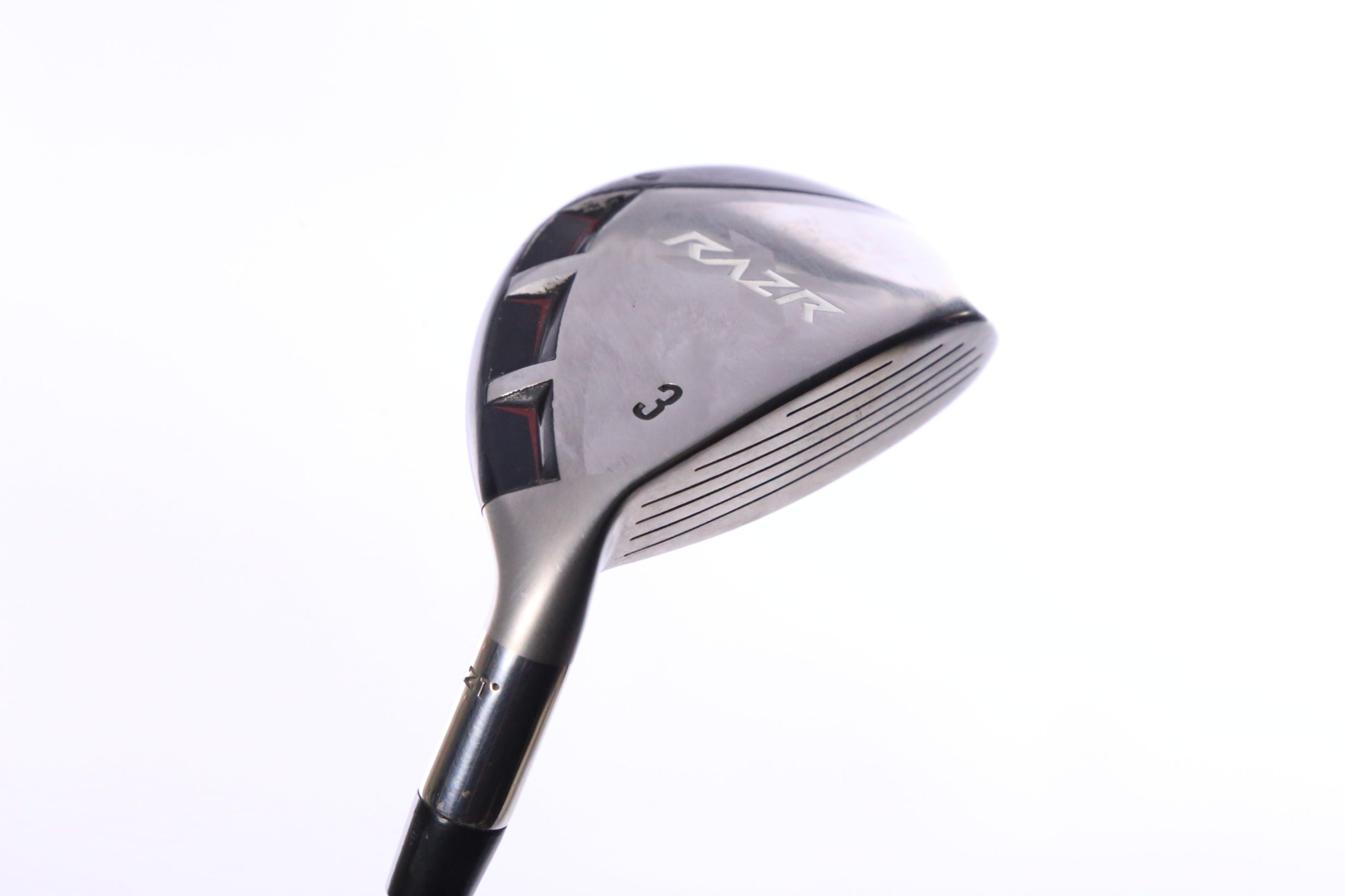 Used Callaway RAZR X 3H Hybrid - Right-Handed - 21 Degrees - Uniflex Flex-Next Round