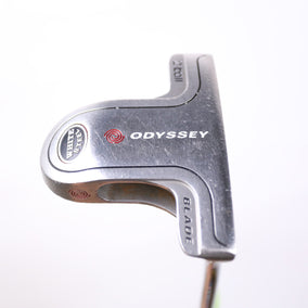 Used Odyssey White Steel 2-Ball Blade Putter - Right-Handed - 35.5 in - Blade-Next Round