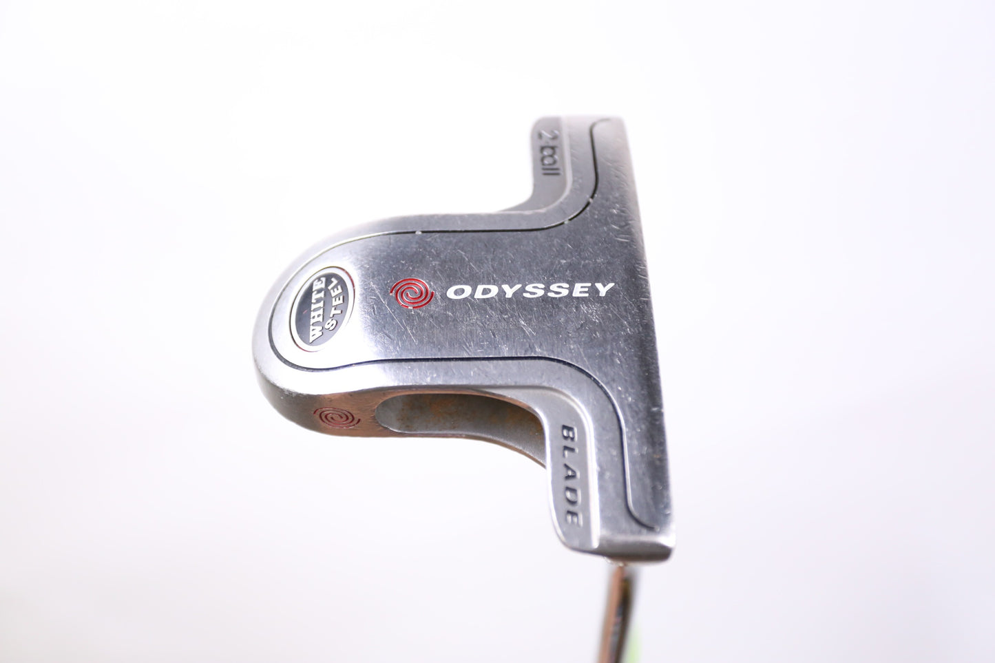 Used Odyssey White Steel 2-Ball Blade Putter - Right-Handed - 35.5 in - Blade-Next Round