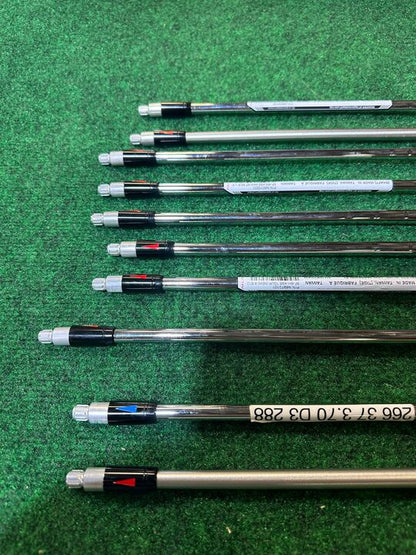 Wholesale Lot of 10 KBS Fitting Club Shafts with TaylorMade Adaptors-Next Round