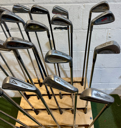 Wholesale Lot of 45 Golf Clubs - Assorted Single Irons-Next Round