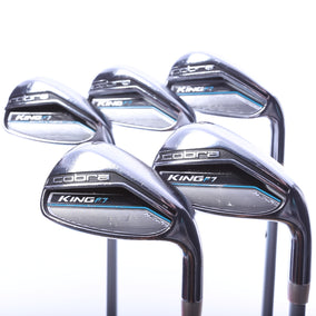Used Cobra King F7 Iron Set - Right-Handed - 6-PW - Ladies Flex-Next Round