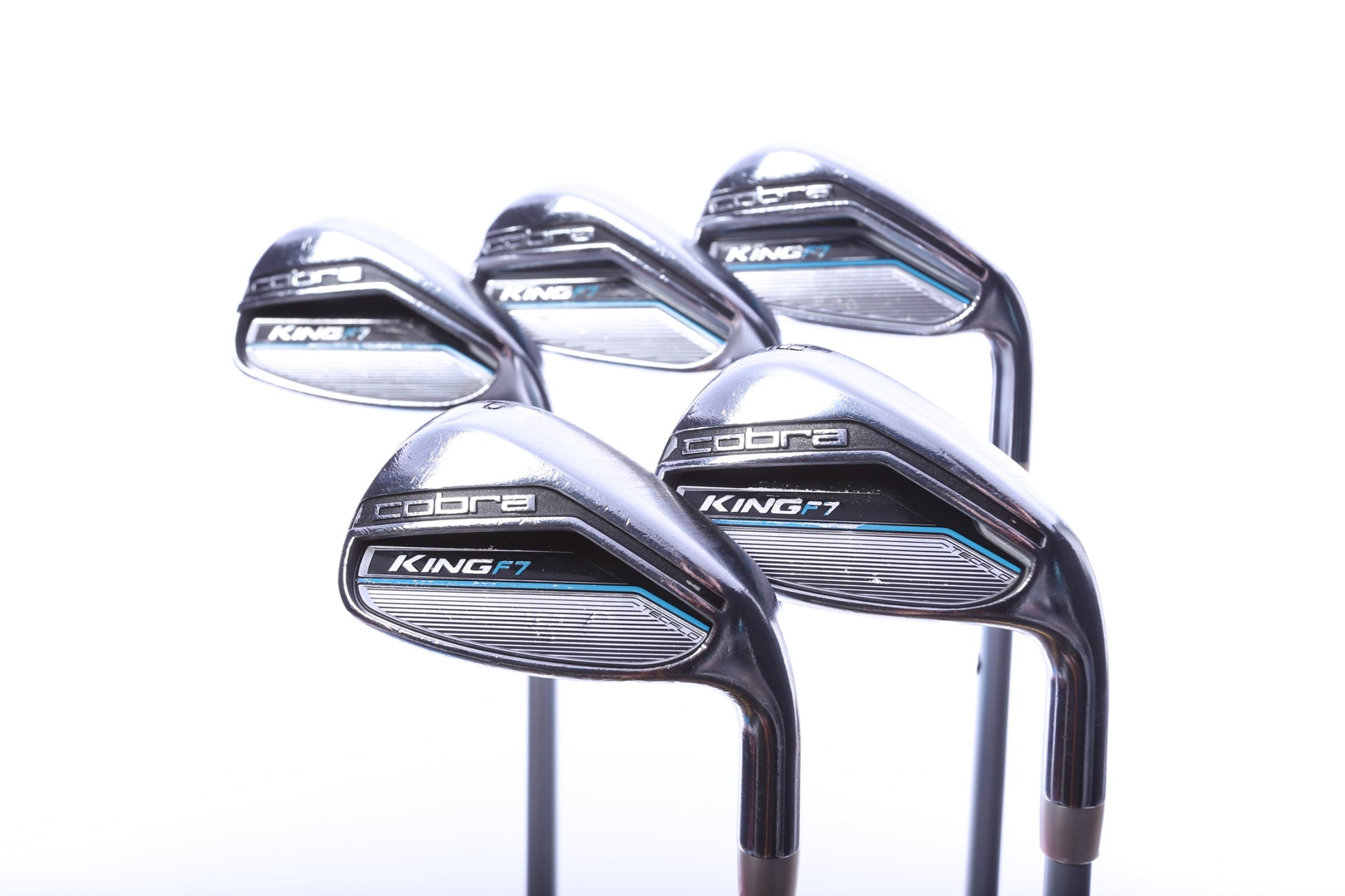 Used Cobra King F7 Iron Set - Right-Handed - 6-PW - Ladies Flex-Next Round