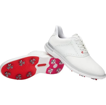 G/Fore GALLIVAN2R G/LOCK Saddle Golf Shoe US 7 WIDE in Box-Next Round