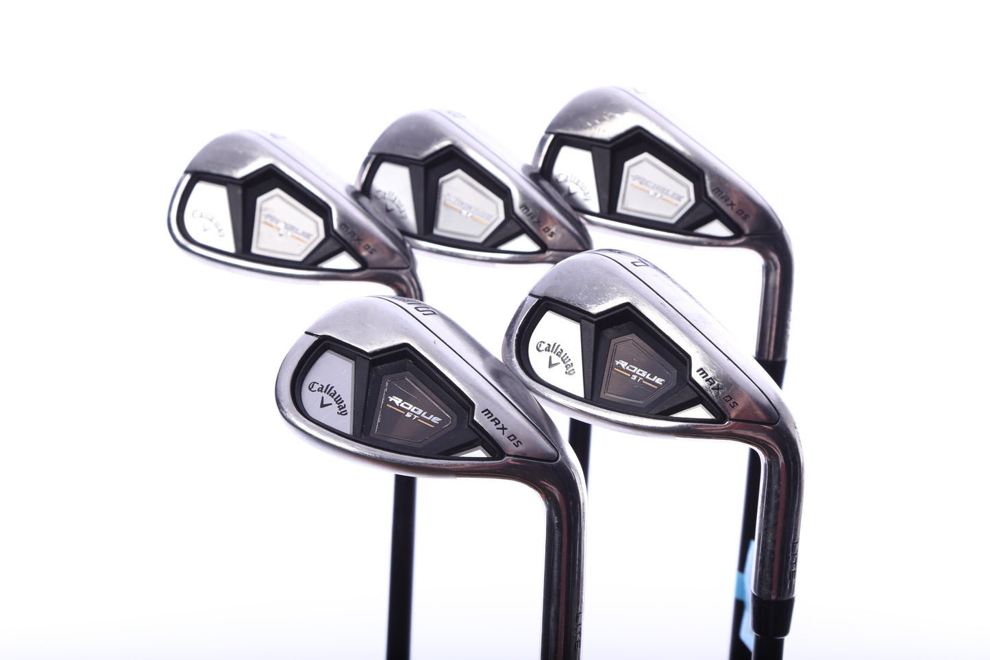 Used Callaway Rogue ST MAX OS Iron Set - Right-Handed - 7-PW, SW - Ladies Flex-Next Round
