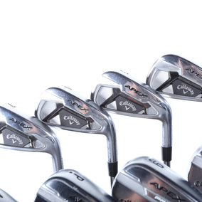 Used Callaway Apex 21 / Apex Pro 21 Combo Iron Set - Right-Handed - 4-AW - Stiff Flex-Next Round