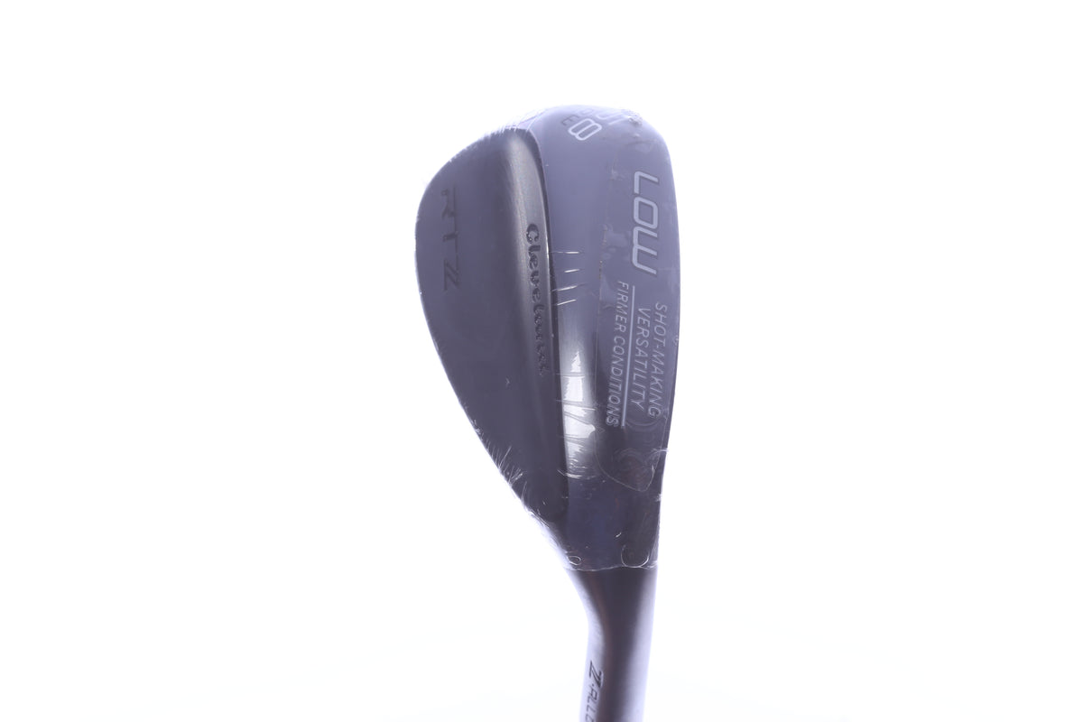 Used Cleveland RTZ Black Satin Lob Wedge - Right-Handed - 58 Degrees - Wedge Flex