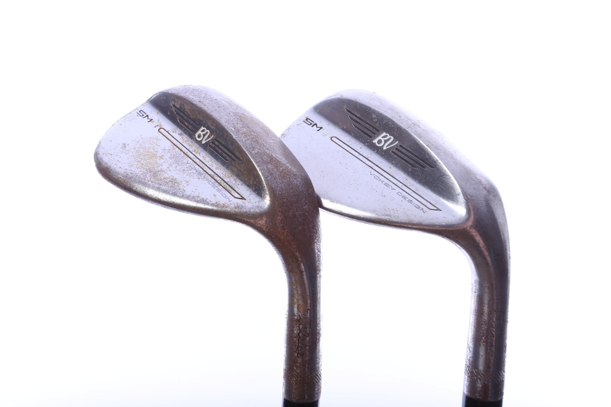 Used Titleist Vokey SM9 Raw Wedge Set - Right-Handed - 54*, 58* - Regular Flex-Next Round