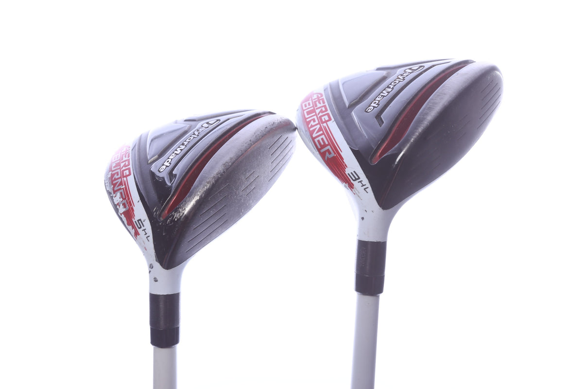 Used TaylorMade AeroBurner Wood Set - Right-Handed - 3HL, 5HL - Regular Flex